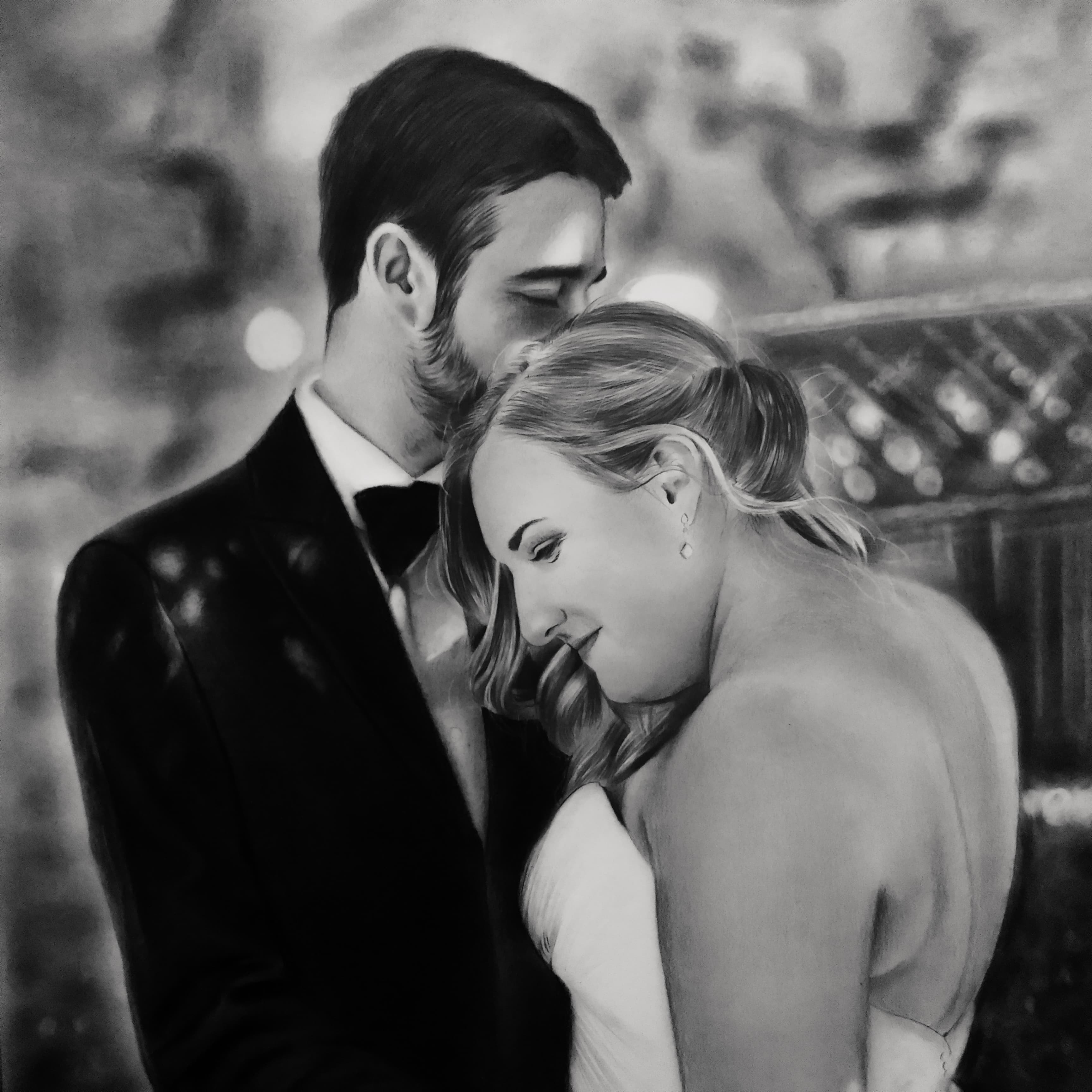 Beautiful Couple Sketch